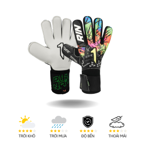 Găng Tay Thủ Môn Rinat ASIMETRIK TURF (Black)