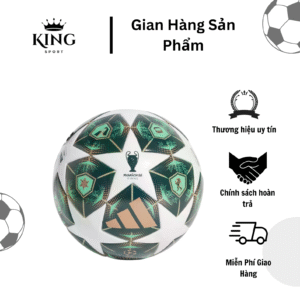 Quả bóng đá adidas Football Champions League Final 2024/25 Munich League - Shadow Green/White JH1296