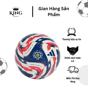 Quả bóng đá adidas Football Pro Club World Cup 2025 Match Ball - White/Power Blue/Dark Blue/Lucid Red JE8770
